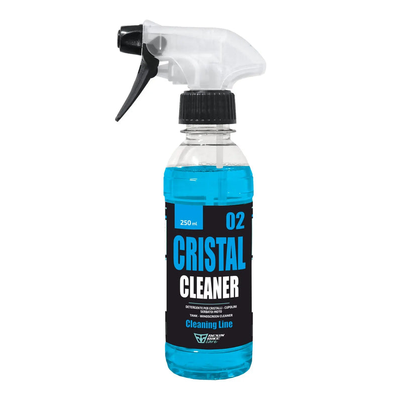 ResinBikeCare Cristal Cleaner - Detergente Vetri, Cupolini e Serbatoi Senza Aloni - Resin Bike Care