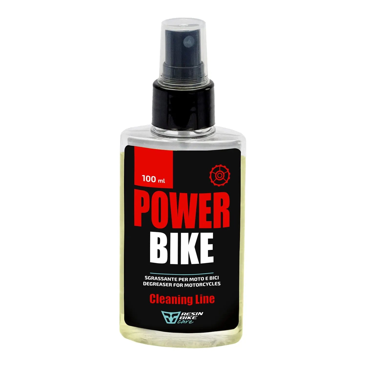 ResinBikeCare Powerbike - Sgrassante Concentrato per Moto, Scooter, Bici e Auto - Resin Bike Care