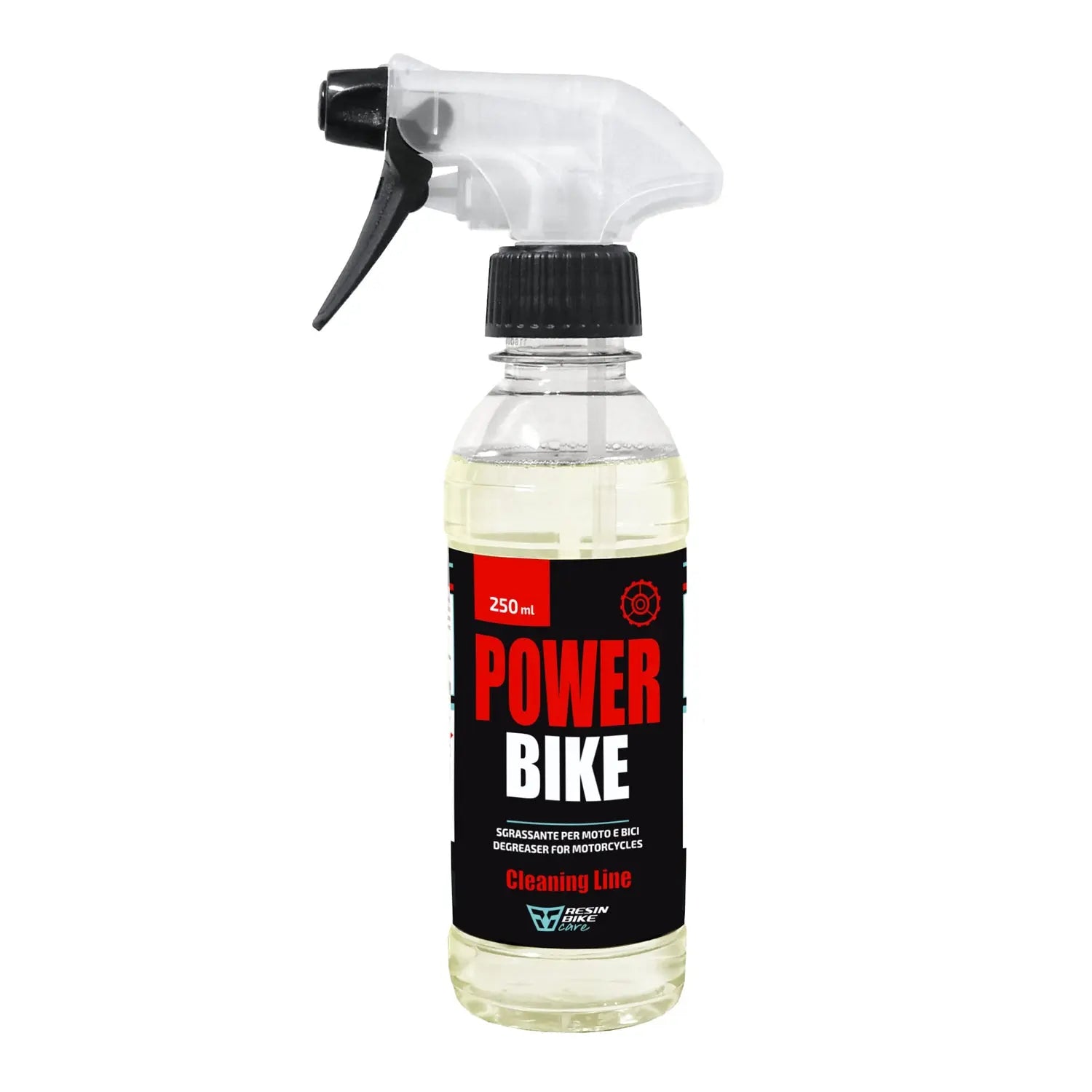ResinBikeCare Powerbike - Sgrassante Concentrato per Moto, Scooter, Bici e Auto - Resin Bike Care