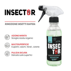 ResinBikeCare Insector - Rimuovi Moscerini Spray per Moto, Auto, Caschi e Visiere - Resin Bike Care