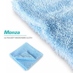ResinBikeCare Monza - Panno Microfibra Senza Cuciture per Lucidatura Auto e Moto - Resin Bike Care
