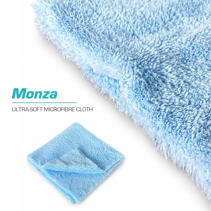 ResinBikeCare Monza - Panno Microfibra Senza Cuciture per Lucidatura Auto e Moto - Resin Bike Care