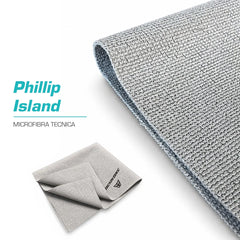 ResinBikeCare Phillip Island - Panno Microfibra Super Assorbente per Asciugatura Auto e Moto - Resin Bike Care