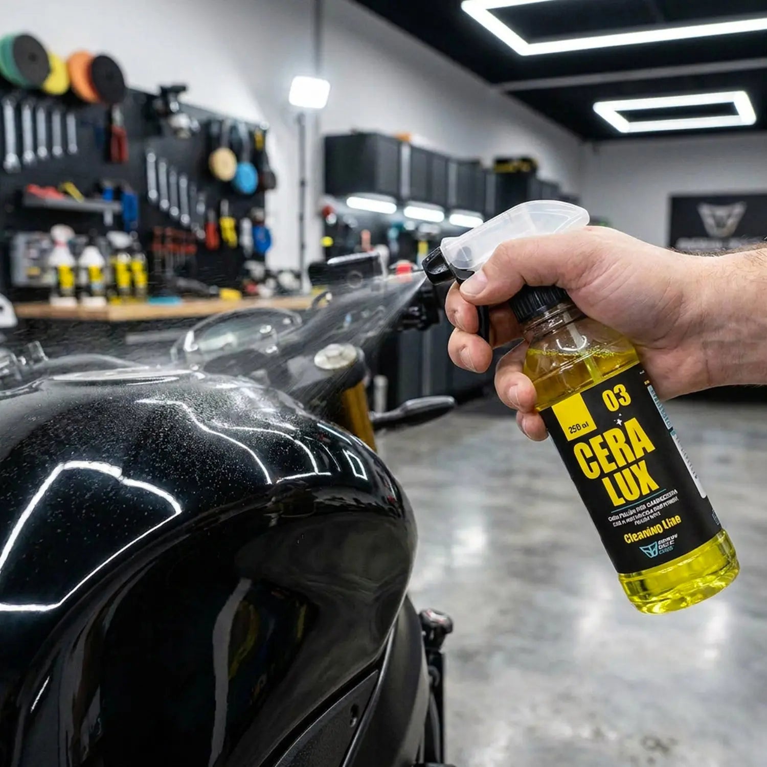 ResinBikeCare Cera Lux - Cera Polish per Carene Moto e Carrozzeria Auto - Resin Bike Care