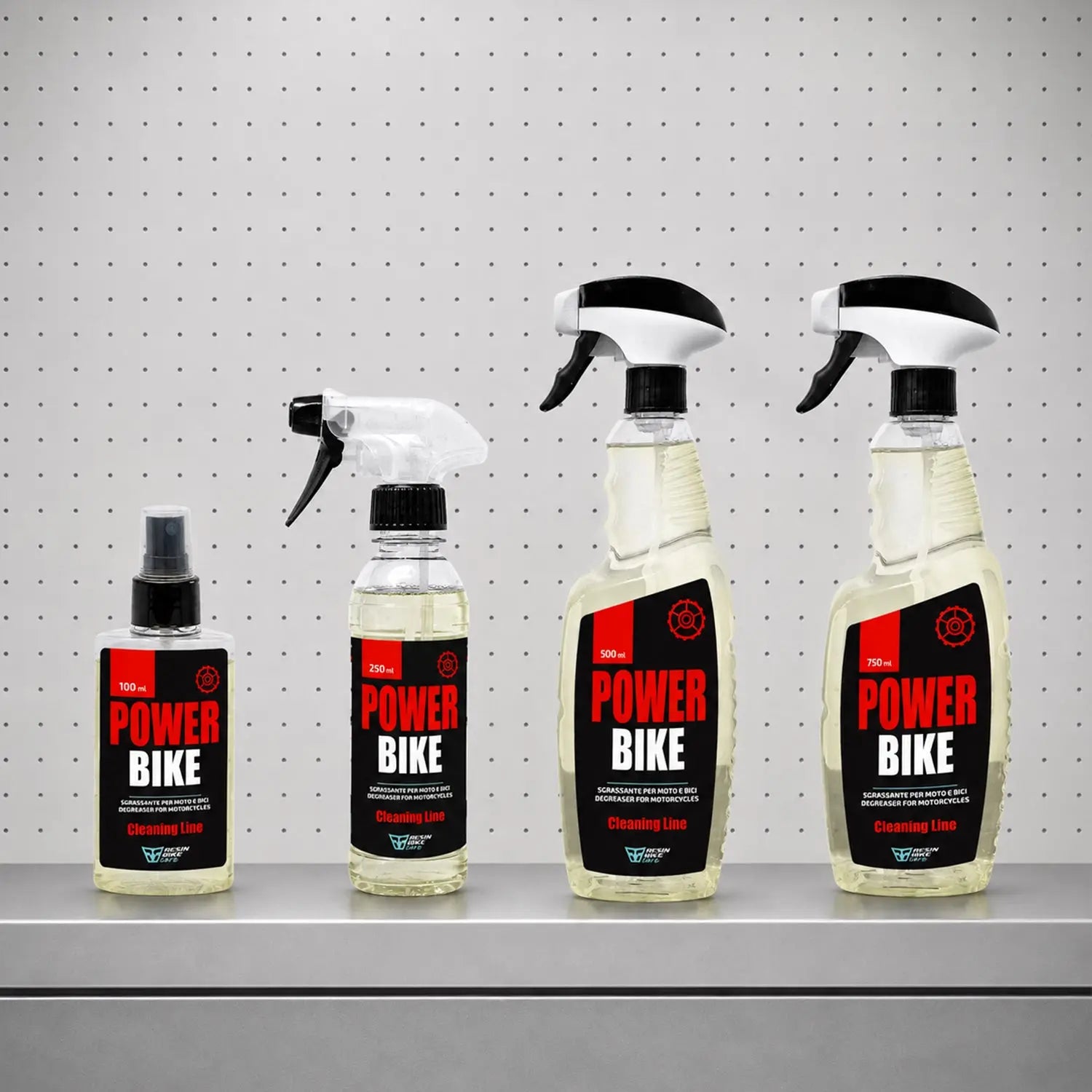 ResinBikeCare Powerbike - Desengrasante concentrado para motocicletas, scooters, bicicletas y automóviles - Resin Bike Care