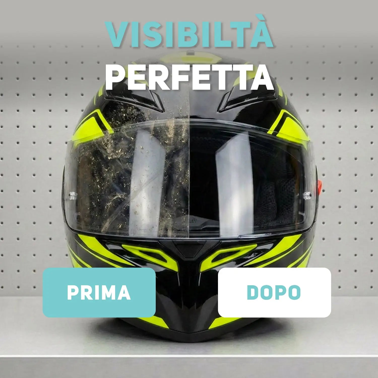 ResinBikeCare Visor Cleaner - Spray Detergente per Visiere, Caschi e Occhiali - Resin Bike Care