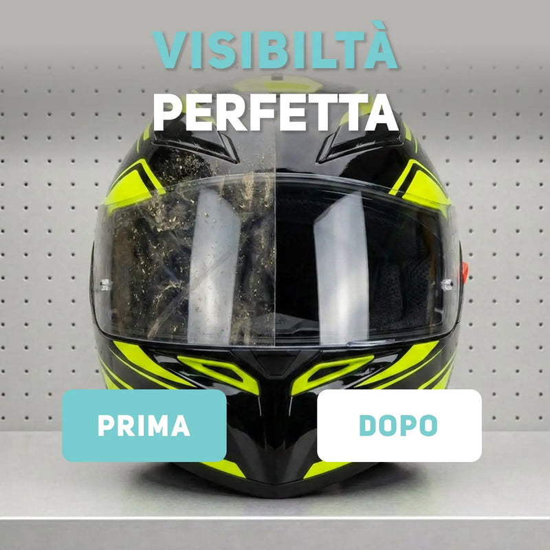 ResinBikeCare Visor Cleaner - Spray Detergente per Visiere, Caschi e Occhiali - Resin Bike Care
