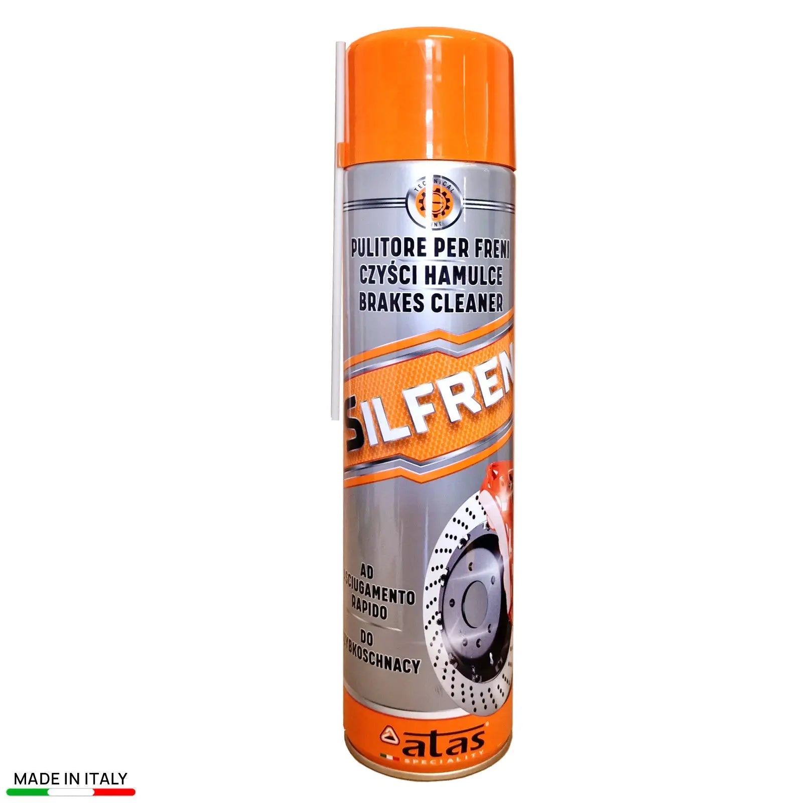 Pulitore Freni SILFREN Spray 600ml - Sgrassante Rapido Moto e Auto - Resin Bike Care