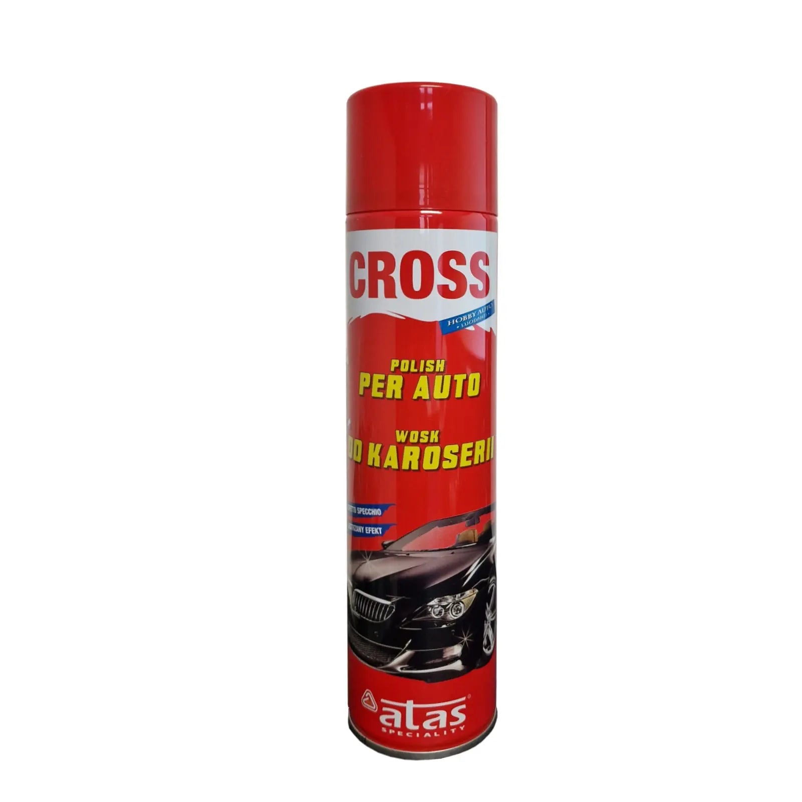 Spray Lucidante CROSS 400ml Effetto Specchio Carrozzeria Moto e Auto - Resin Bike Care