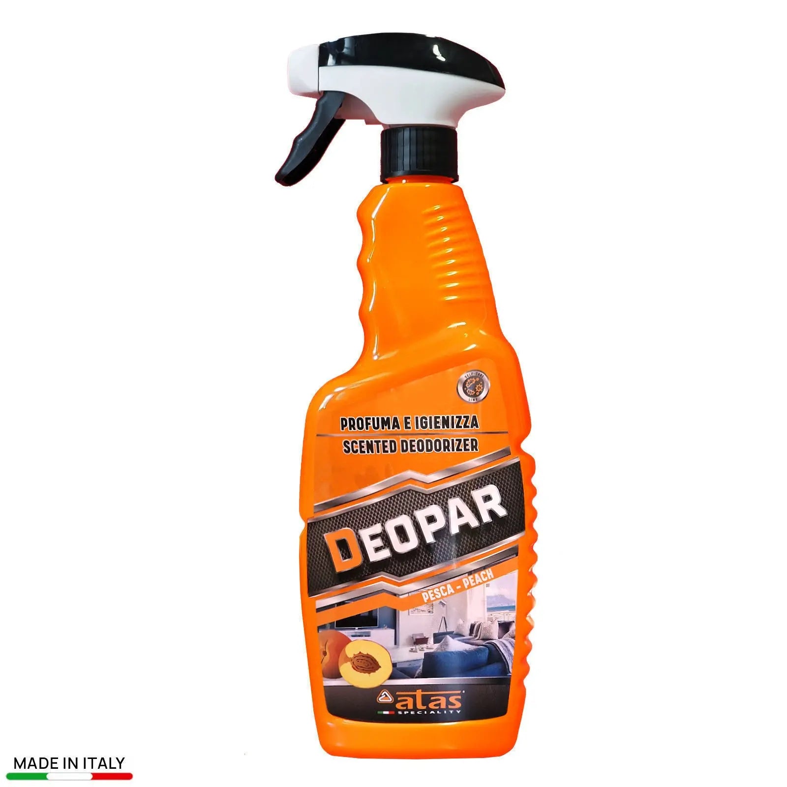 Deodorante Igienizzante per Moto e Auto DEOPAR Pesca Spray 750ml - Resin Bike Care