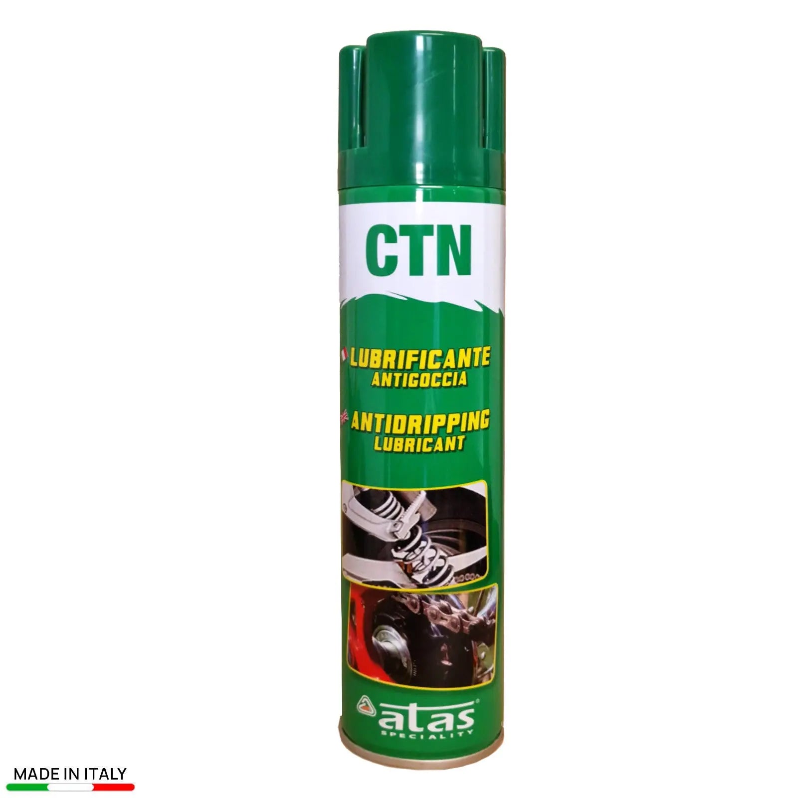 CTN Anti-Tropf-Schmierspray 400 ml für Ketten und Metallteile – Fahrradpflege aus Harz