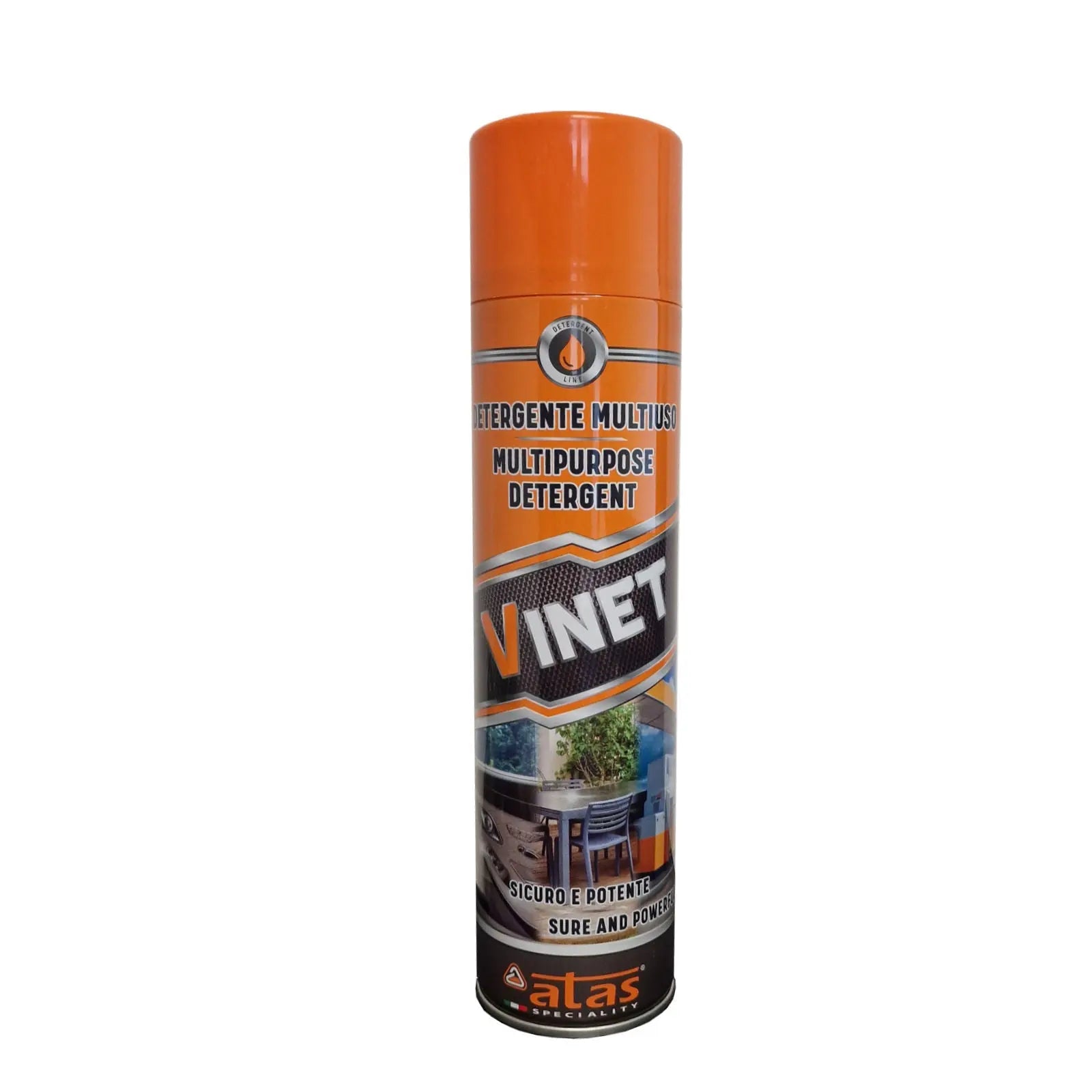 Spray VINET 400ml Detergente Multiuso per Moto, Caschi e Auto - Resin Bike Care