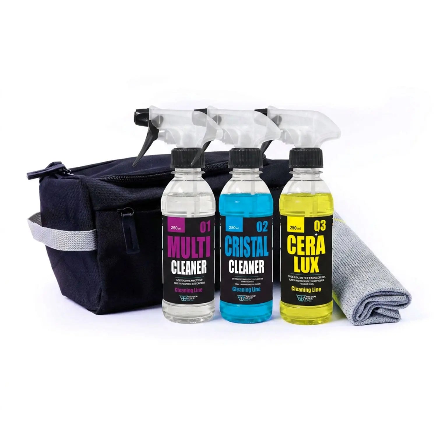 ResinBikeCare Kit Essential - Kit Pulizia, Lucidatura e Cura Auto e Moto - Resin Bike Care