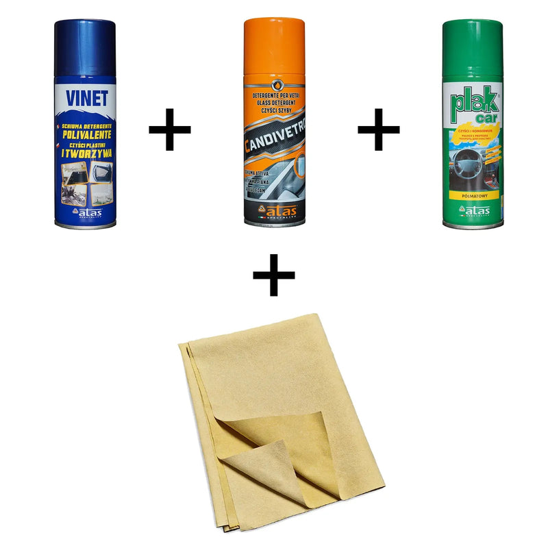 Cleaner Kit Pulizia Moto e Auto Detergente Professionale - Resin Bike Care